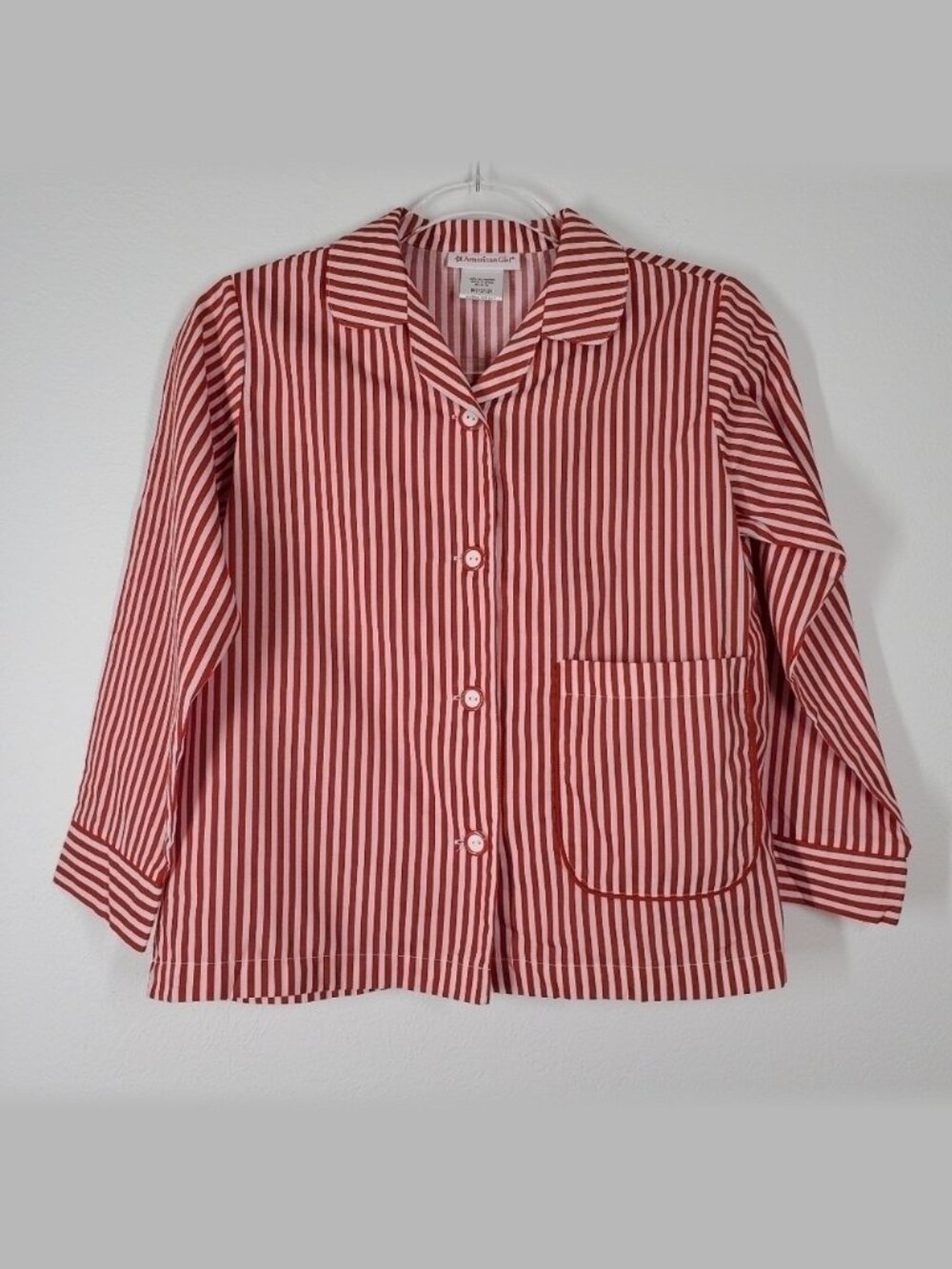 AMERICAN GIRL BUTTON FRONT TOP